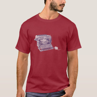 Vintage keyboard and mouse mens t-shirt