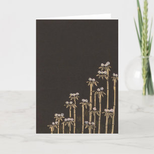 Vintage Kimono Pattern Greeting Card