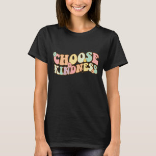 Vintage Kindness Choose Kindness Be Kind Women Gir T-Shirt