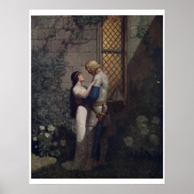 Vintage King Arthur Series 2 Art Print Poster (Front)