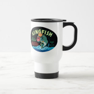 Vintage Kingfish Peas Label - Mug