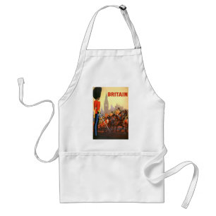 Vintage King's British Royal Guard Great Britain Standard Apron