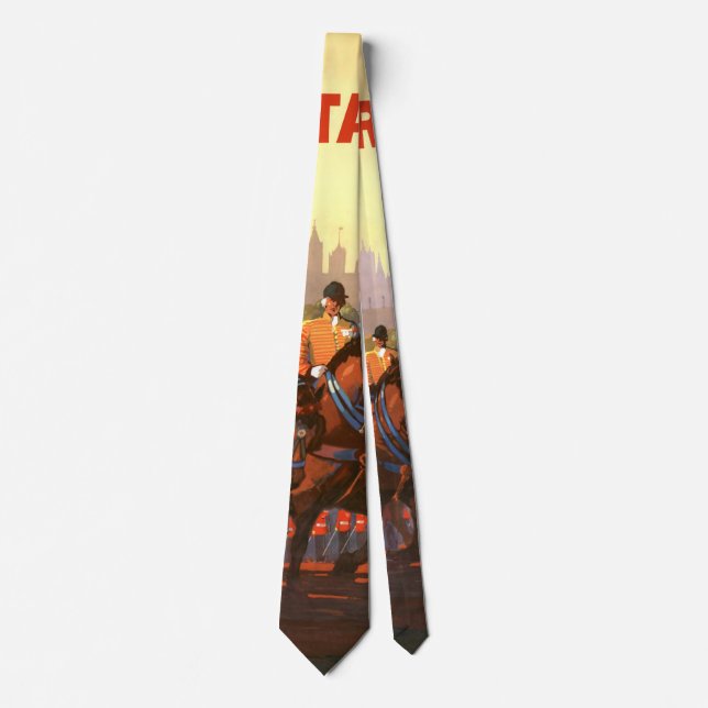 Vintage King's British Royal Guard Great Britain Tie (Front)