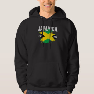 Vintage Kingston Jamaica Est  1962 Souvenir   Hoodie