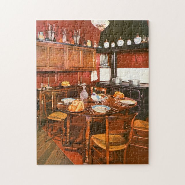Vintage kitchen design jigsaw puzzle (Vertical)