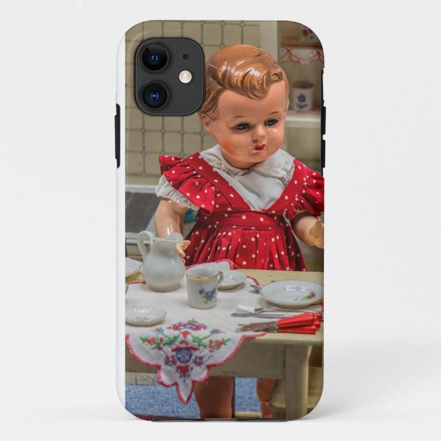 vintage kitchen doll iphone 6 case (Back)