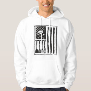 Vintage Kitchen Flag Cooking Utensils Shirt Design