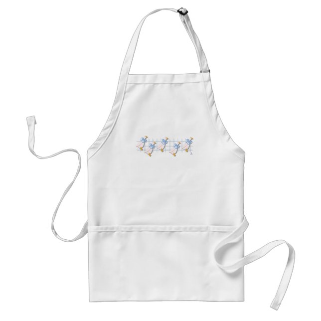 Vintage Kitchen Goose Nostalgia Kitchen Fun Standard Apron (Front)
