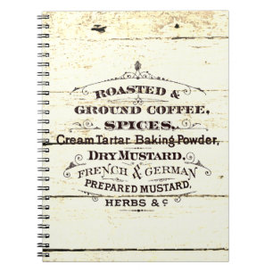 Vintage Kitchen Notebook