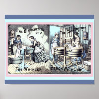 Vintage Kitchen or Laundry Room Ad Art copy