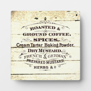 Vintage Kitchen Plaque