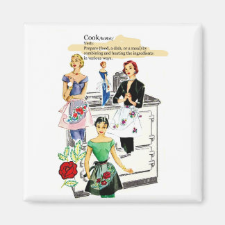 Vintage Kitchen Stove Magnet