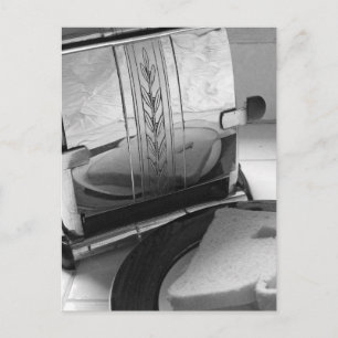 Vintage Kitchen Toaster Blank Art Postcard