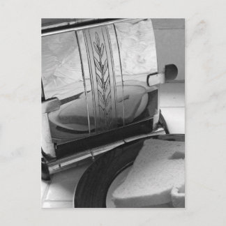 Vintage Kitchen Toaster Blank Art Postcard