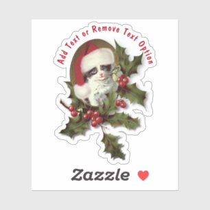 Vintage Kitten Christmas 