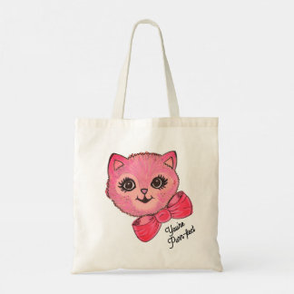 Vintage kitten dual sided Tote Bag