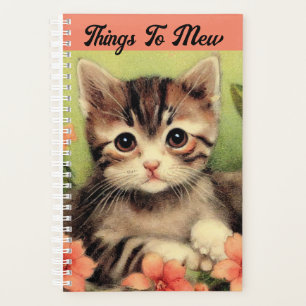 Vintage Kittens Planner