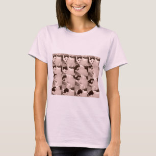 Vintage Kitty Cat/Black & White Photo T-Shirt