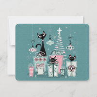 Vintage Kitty Christmas II sxZ  ©studioxtine 