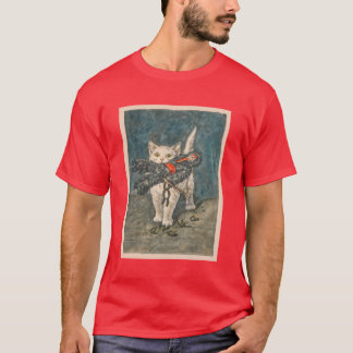 Vintage Kitty with Krampus T-Shirt