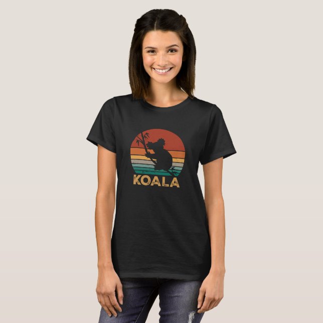 Vintage Koala Bear Cute Koala T-Shirt (Front Full)