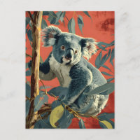 Vintage Koala: Timeless Wildlife Charm