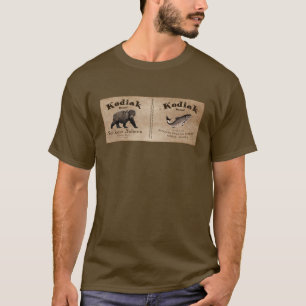 Vintage Kodiak Salmon Label T-Shirt