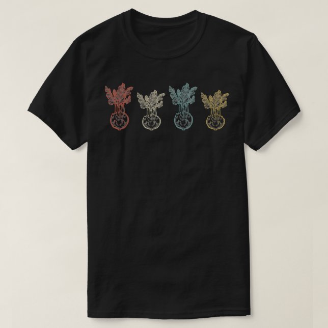 Vintage Kohlrabi Gift  T-Shirt (Design Front)