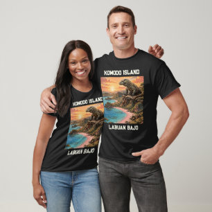 Vintage Komodo Island National Park Travel T-Shirt