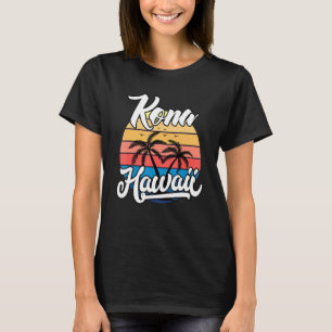 Vintage Kona Hawaii Beach Surf Surfing 70s 80s Sur T-Shirt