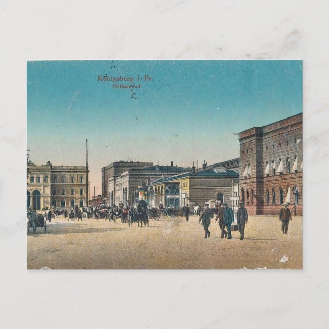Vintage Koningsberg/Kaliningrad Postcard (Front)