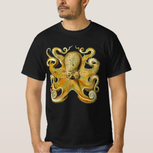 Vintage Kraken, Octopus Gamochonia, Ernst Haeckel T-Shirt