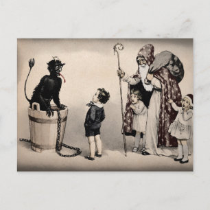 Vintage Krampus Postcard