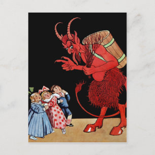 Vintage Krampus Postcard