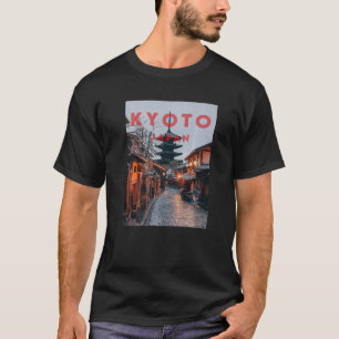 Vintage Kyoto Japan Old Street Aesthetic T-Shirt