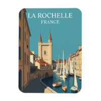  Vintage La Rochelle France Travel Souvenir