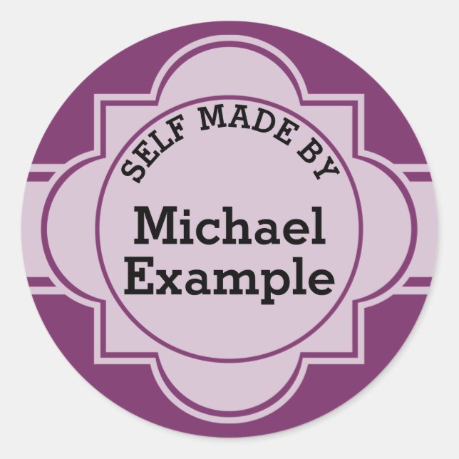 Vintage Label trans. white 02 + your backg. & Text (Front)