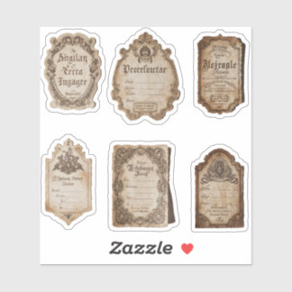 Vintage Labels Scrapbook Junk Journal