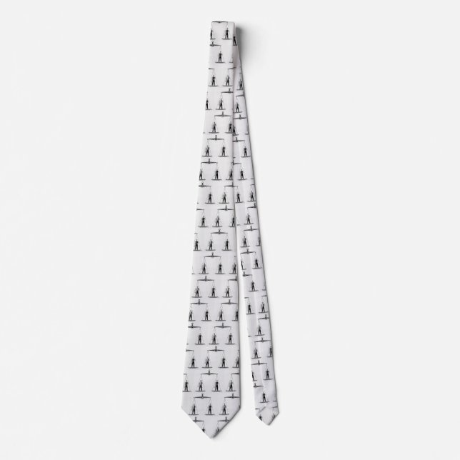 Vintage Labour vs Management, Scales of Justice Tie (Front)