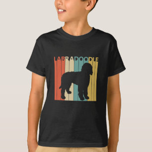 Vintage Labradoodle Dog Owner Gift Idea T-Shirt