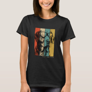 Vintage Labrador Dog Mum Dad Kids Men Women 1 T-Shirt