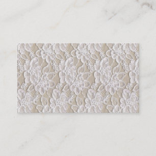 Vintage Lace Business Card