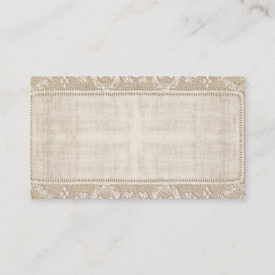 Vintage Lace Business Card