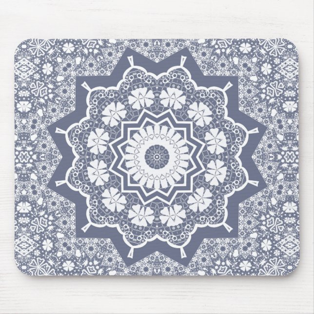 Vintage lace mouse mat (Front)