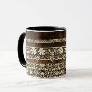Vintage lace mug