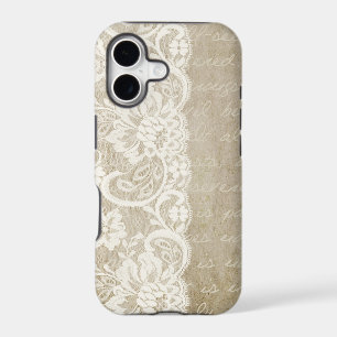 Vintage Lace Old World Iphone Case
