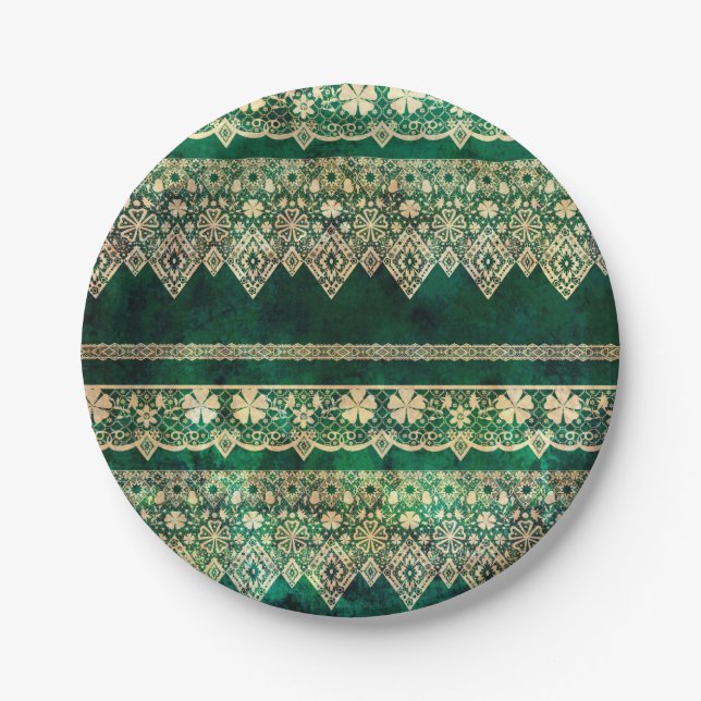 Vintage lace paper plate (Front)