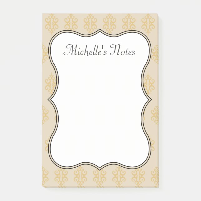 Vintage Lace Personalised Notes (Front)
