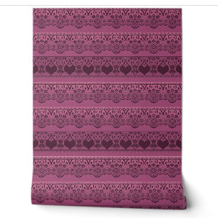 Vintage lace pink brown openwork for decoration  wallpaper