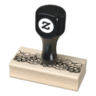 Vintage Lace Rubber Stamp